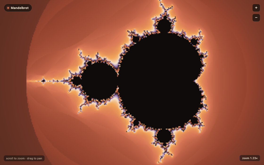 Mandelbrot — infinite zoom